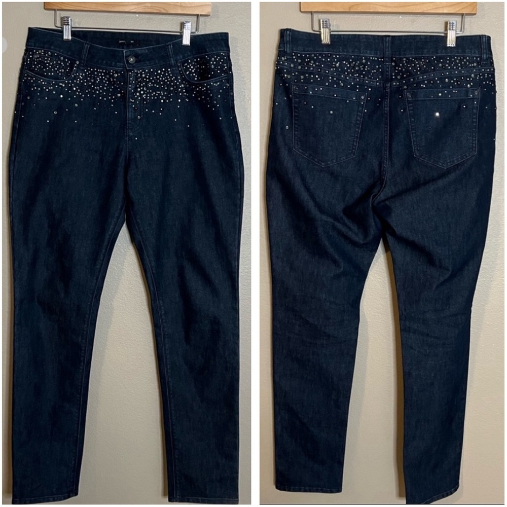 Chaus Sport-Super Cite Bling Jeans with Slight Stretch